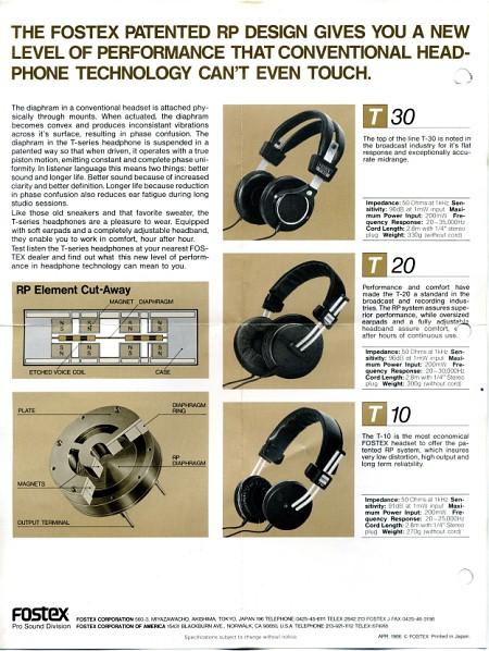 Наушники Fostex TH500RP:, фото 6
