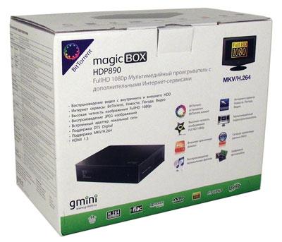 Мультимедийный плеер gmini MagicBox HDP890, фото 1