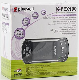 Многофункциональный портативный плеер Kingston KPEX100, фото 10