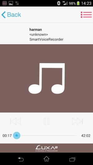Приложение Luxa2 Groovy Audio Center