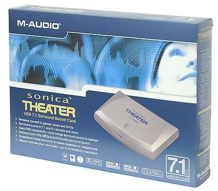 Внешнее 7.1-звуковое USB-устройство M-Audio Sonica Theater, фото 1