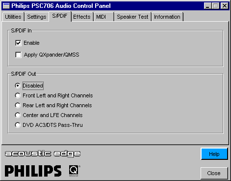 Звуковая карта Acoustic Edge PSC706 компании Philips, фото 13