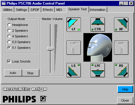 Звуковая карта Acoustic Edge PSC706 компании Philips, фото 16