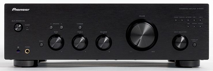 Интегральный усилитель Pioneer A-50DA класса D со встроенным ЦАП