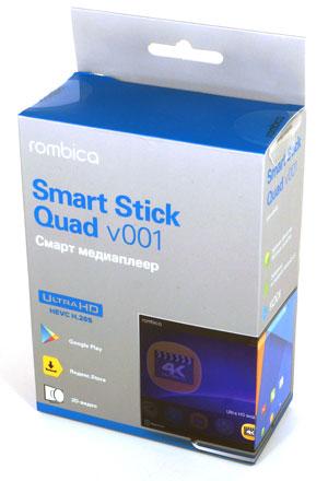 Мультимедиа-приставка Rombica Smart Stick Quad:, фото 1