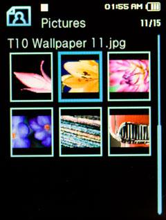 Медиаплеер Samsung YP-T10 Indigo, фото 16