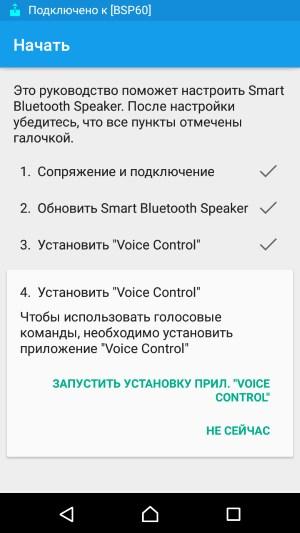 Работа беспроводной колонки Sony BSP60