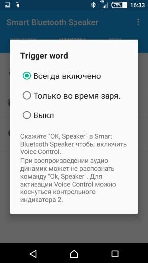Работа беспроводной колонки Sony BSP60