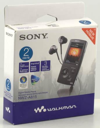 Медиаплеер Sony NWZ-A815, фото 1