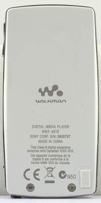 Медиаплеер Sony NWZ-A815, фото 4