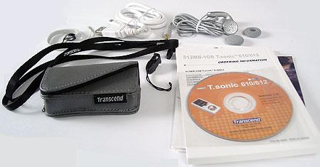 MP3/WMA-плеер Transcend T.sonic 610, фото 5