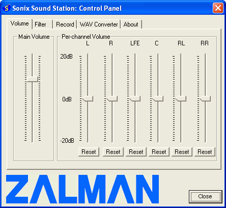 Внешнее 5.1-звуковое USB-устройство Zalman ZM-RSSC, фото 3