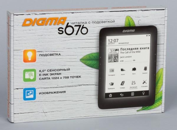 Электронная книга Digma S676