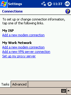 Windows Mobile Connections