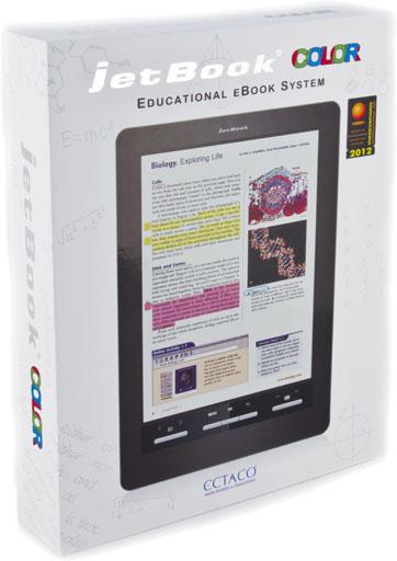Обзор Ectaco jetBook Color. Коробка Обзор Ectaco jetBook Color. Коробка