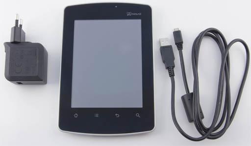 Комплект поставки Обзор Kyobo eReader. Комплект поставки