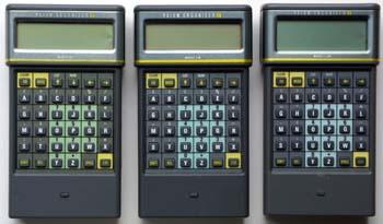 Psion Organizer II CM, XP, LZ
