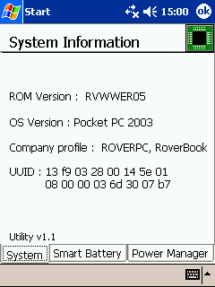 RoverPC Utility, Info