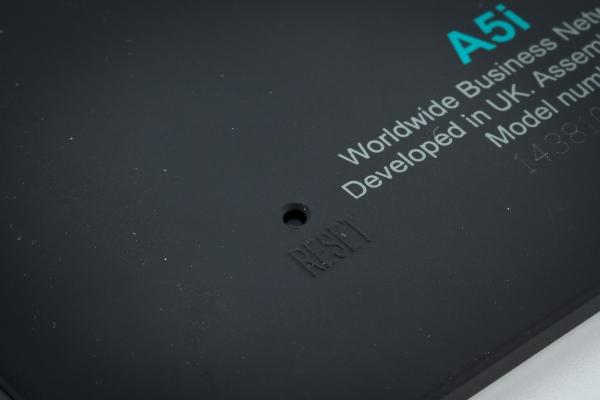 inch A5i клавиша перезагрузки