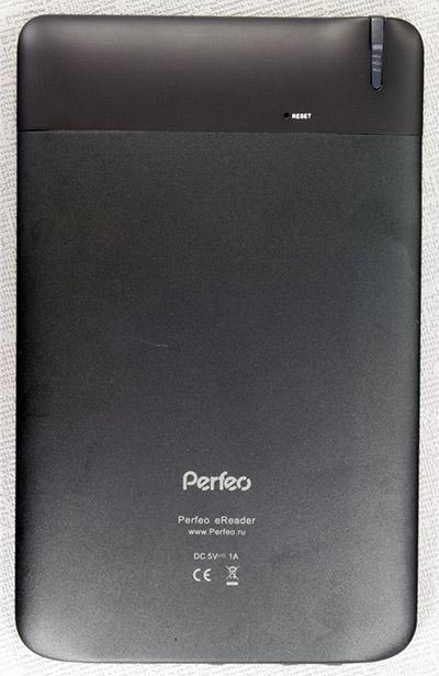 Электронная книга (читалка) Perfeo PBB-608W с экраном Pearl и Wi-Fi