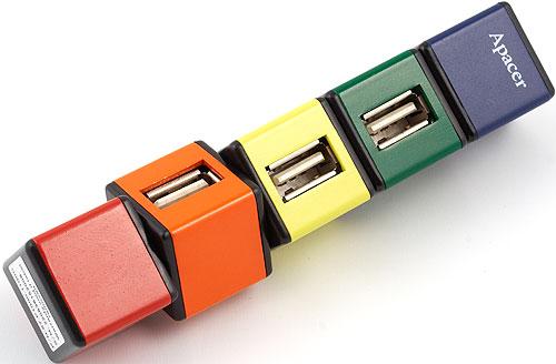 USB-хаб-трансформер Apacer PH150, фото 2