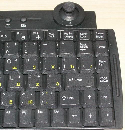 Беспроводная клавиатура BTC 9116URF с мини-джойстиком, фото 3