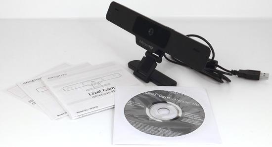Веб-камеры Creative Live! Cam inPerson HD VF0720 и Creative Live! Cam Connect HD VF0750