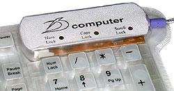 Мягкие кнопки: клавиатура D-Computer EZ-Fold 2000, фото 4