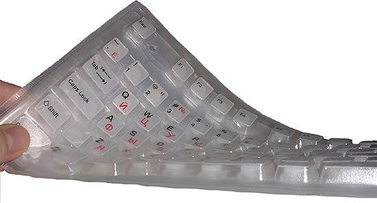Мягкие кнопки: клавиатура D-Computer EZ-Fold 2000, фото 2