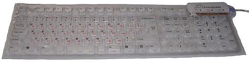 Мягкие кнопки: клавиатура D-Computer EZ-Fold 2000, фото 1