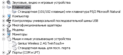 Беспроводной набор Genius Wireless 2.4G TwinTouch+, фото 2