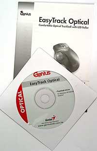 Оптический трекбол Genius EasyTrack Optical, фото 4