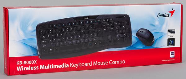 Беспроводной набор Genius KB-8000X:, фото 1