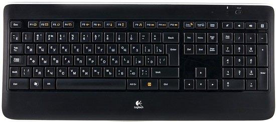 Logitech Wireless Illuminated Keyboard K800:, фото 3