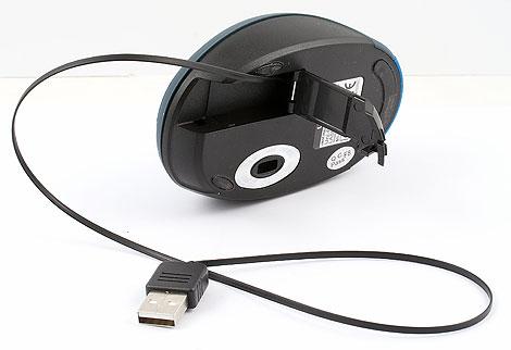 Компактная мышь Lexma Nano Laser Travel Mouse AR501, фото 2