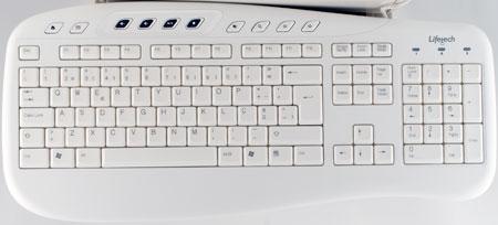 Клавиатура Lifetech Quicknet white, фото 2