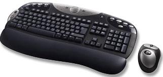 Беспроводной набор Logitech Cordless Desktop Optical, фото 1