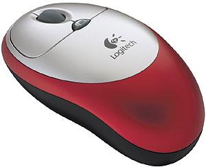 Беспроводная оптическая мышь Logitech Cordless Click! Optical Mouse Limited Edition, фото 4