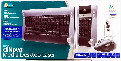 Беспроводной набор Logitech diNovo Media Desktop Laser, фото 2