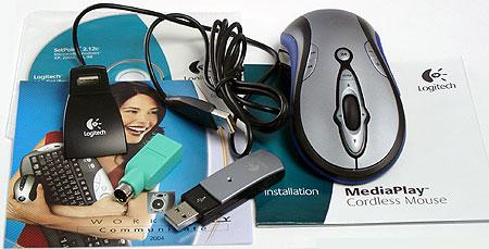 Беспроводная оптическая мышь Logitech MediaPlay, фото 7