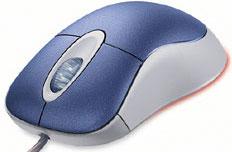 Оптическая мышь Microsoft Optical Mouse Blue, фото 5
