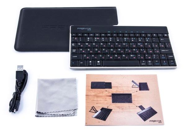 Комплектация клавиатуры Pravix W6312BT