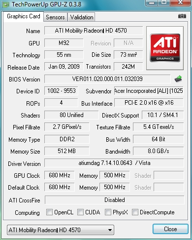 Acer Aspire 7535G, фото 14