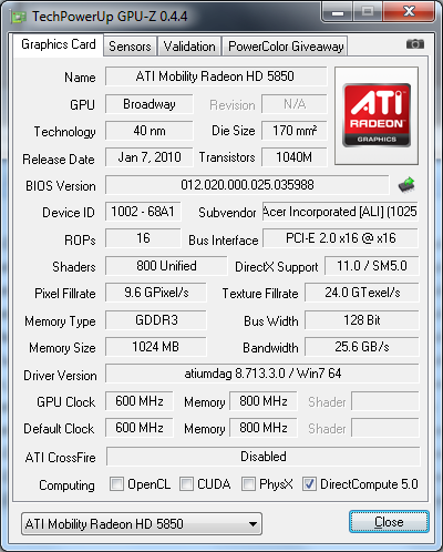 Acer Aspire 7552G, фото 13