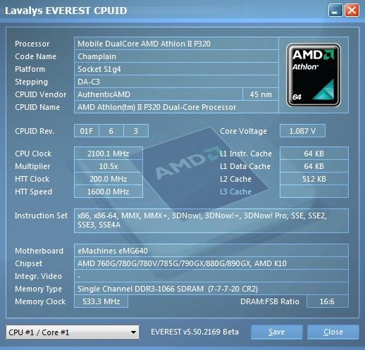 eMachines G640G, фото 11