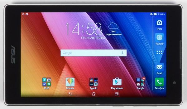 Дизайн планшета Asus Zenpad C 7.0 (Z170CG)