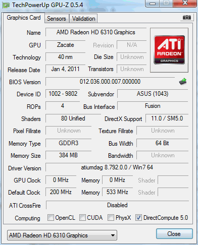 ASUS EeePC 1015B и 1215B на платформе AMD Fusion:, фото 4