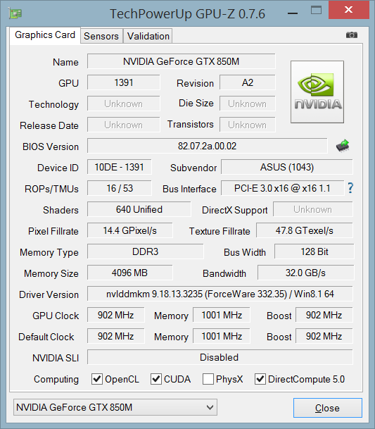Мультимедийный ноутбук Asus N550JK:, фото 5