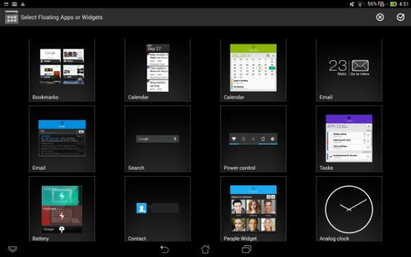 Скриншот Asus Transformer Pad Infinity