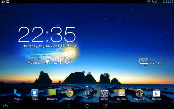 Скриншот ASUS Padfone Infinity